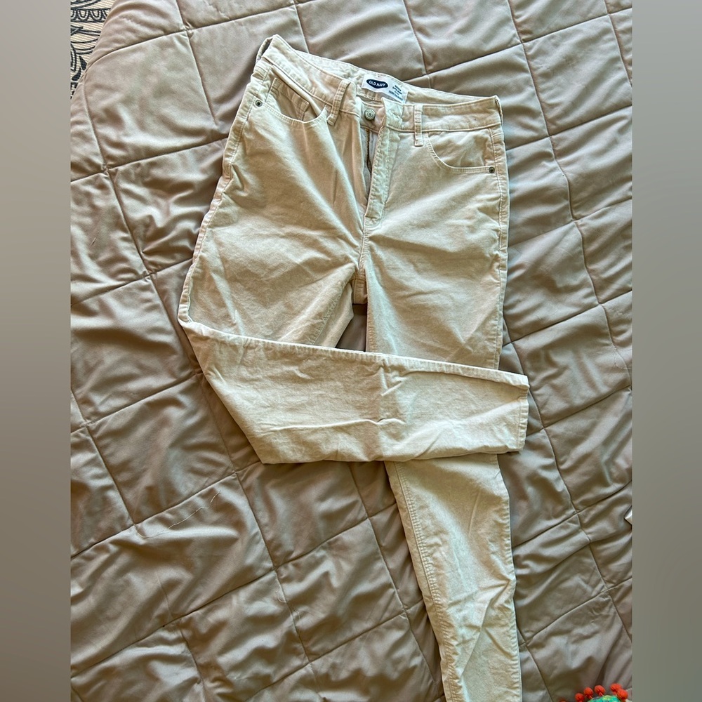 Old Navy Rockstar Velvet Skinny Jeans (like new)